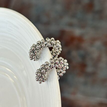 Earcuff Chispitas silver